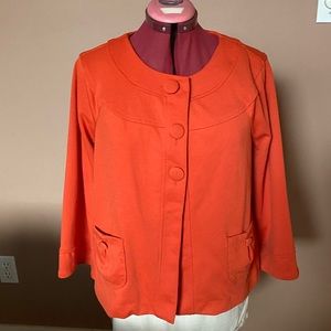 🍒 3 for $10 sale 🍒 Ruby orange shacket